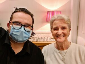 Derek Lennox and Mary Tonner