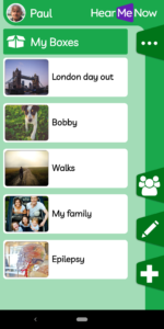 Image shows app boxes