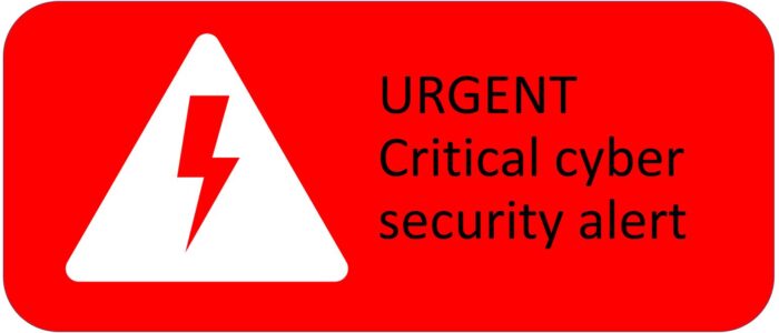 Urgent: Critical cyber vulnerability alert
