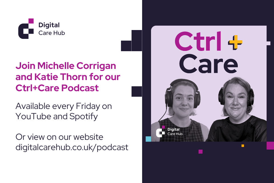 Michelle Corrigan and Katie Thorn host Ctrl+Care Podcast