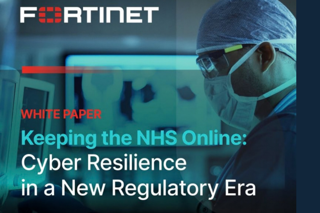 Cover of report with Fortinet logo and title