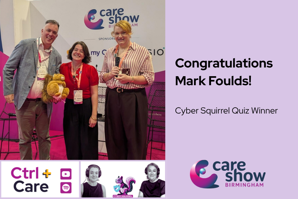 Cyber Squirrel winner – Mark Foulds